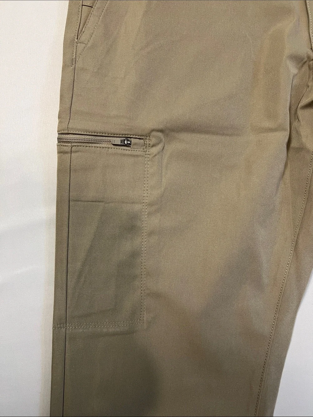 NWT Men's Copper&Oak Khaki Utility Chino Pants - Durable Tan Size 34x32